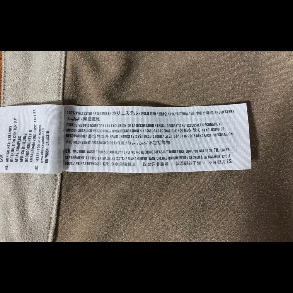 Abercrombie & Fitch Faux Suede Mini Skirt - Picture 4 of 4